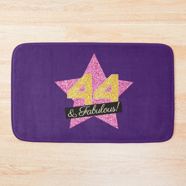 Item preview, 44th Birthday Gifts Women Fabulous - Pink Gold designed and sold by betternotes.