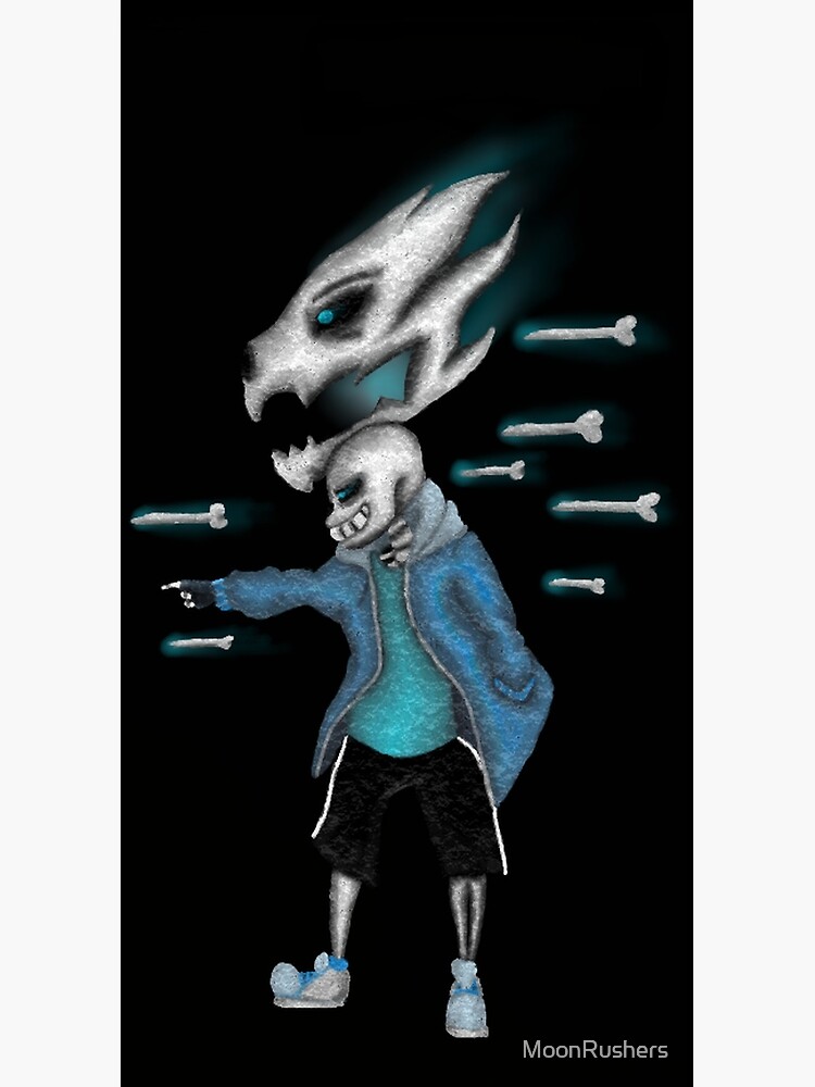 Sans - Fight Poster for Sale by MoonRushers