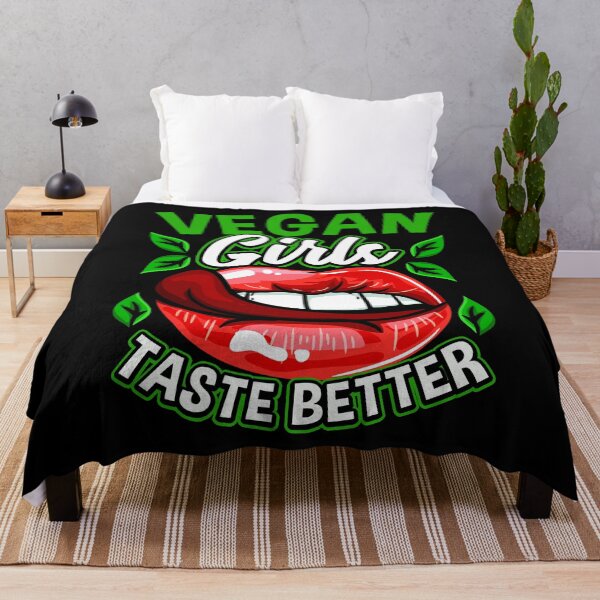 Item preview, Vegan Girls Taste Better - Cute Animal Lover Gift designed and sold by biNutz.