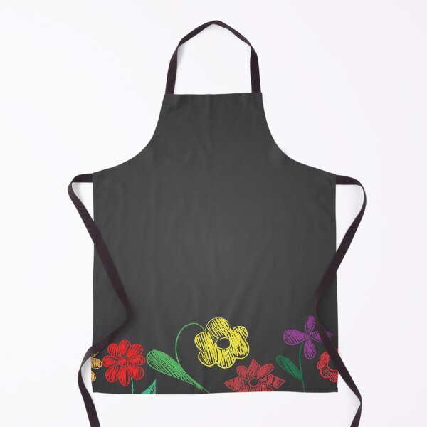Item preview, Hand drawn flower chalk style on blackboard designed and sold by sigdesign.