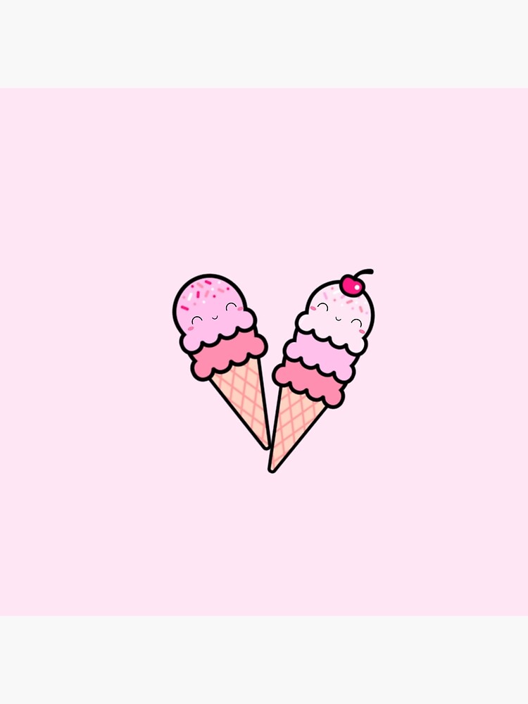 Cute Ice Cream Scoop | Art Board Print