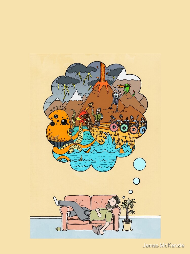 Thumbnail 5 of 5, Graphic T-Shirt, Nap Time designed and sold by JayCougar.
