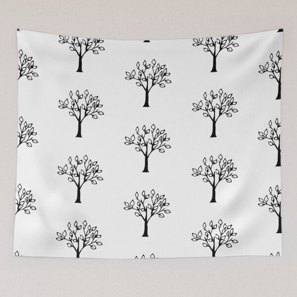 Item preview, Doodle tree illustration designed and sold by GulArt.