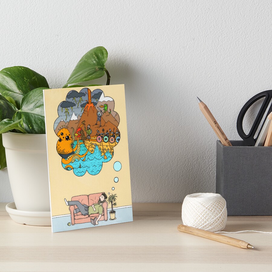 Item preview, Art Board Print designed and sold by JayCougar.
