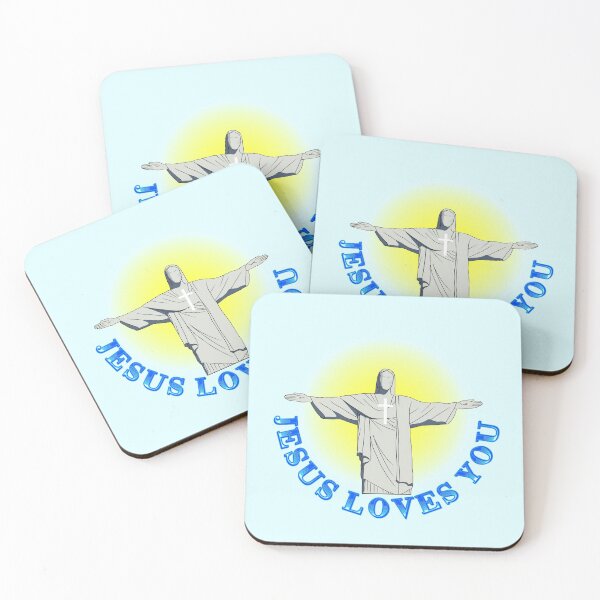 Item preview, Copy of Jesus Christ loves you / christ the redeemer designed and sold by 420igor.