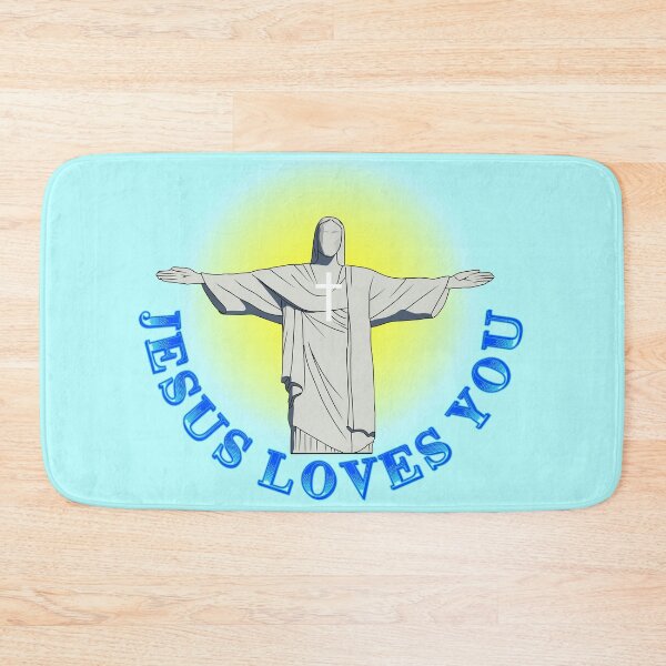 Item preview, Copy of Jesus Christ loves you / christ the redeemer designed and sold by 420igor.