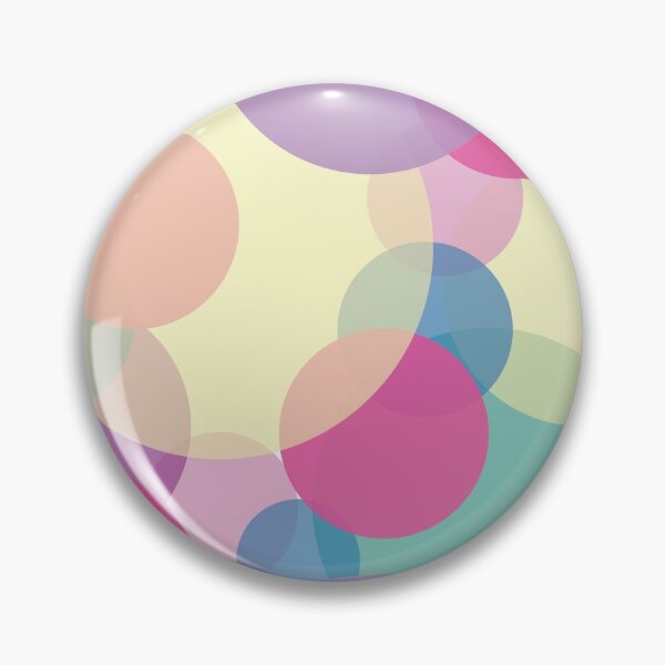 Item preview, Transparent light pastel colors bubbles pattern designed and sold by sigdesign.