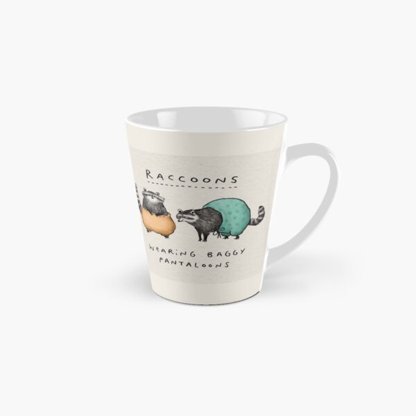 Raccoons Wearing Baggy Pantaloons Tall Mug