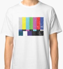 TV test Lines (Half t-shirt 02) Classic T-Shirt