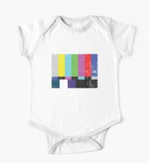 TV test Lines (Half t-shirt 02) One Piece - Short Sleeve