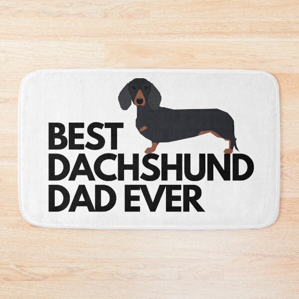 Item preview, Best dachshund dad ever quote Funny dachshund dad saying designed and sold by OneTimeEngineer.