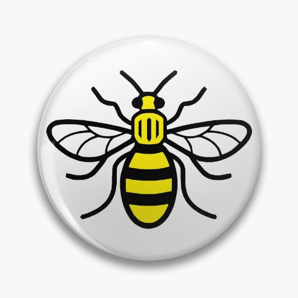 Item preview, Manchester Bee  designed and sold by Smiling-sam.