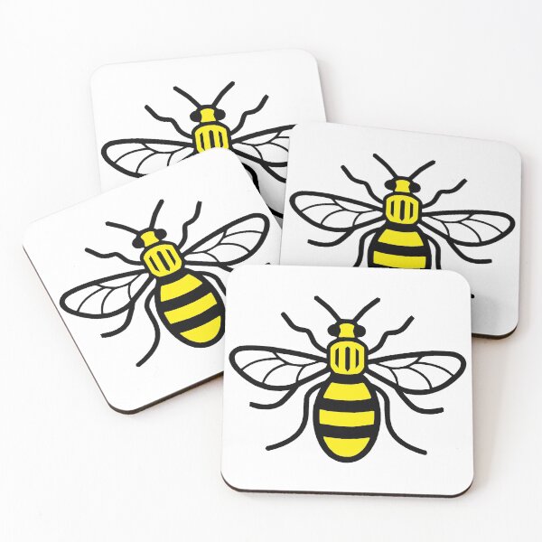 Item preview, Manchester Bee  designed and sold by Smiling-sam.