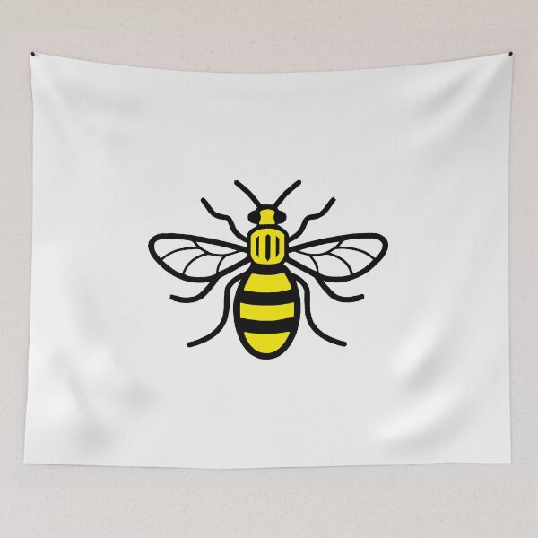 Item preview, Manchester Bee  designed and sold by Smiling-sam.