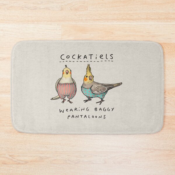 Item preview, Cockatiels Wearing Baggy Pantaloons designed and sold by SophieCorrigan.