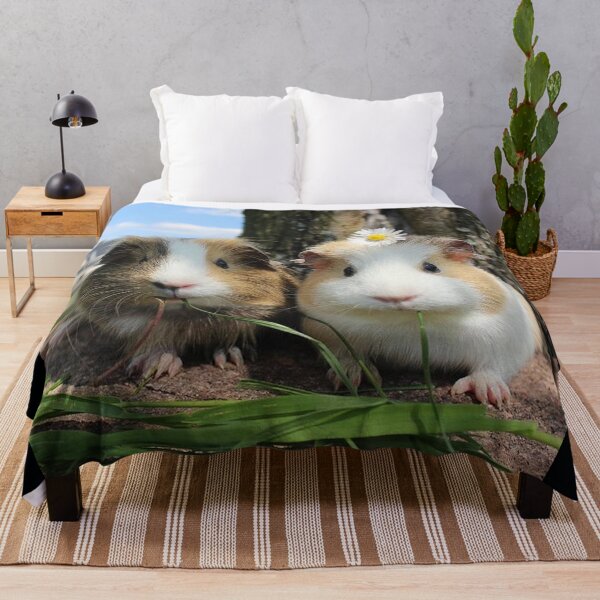 Guinea Pig – Cavy Collection – Model 01 Throw Blanket