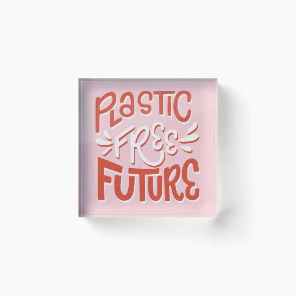 Item preview, Plastic Free Future - Say No To Plastic designed and sold by CrystalCrush.