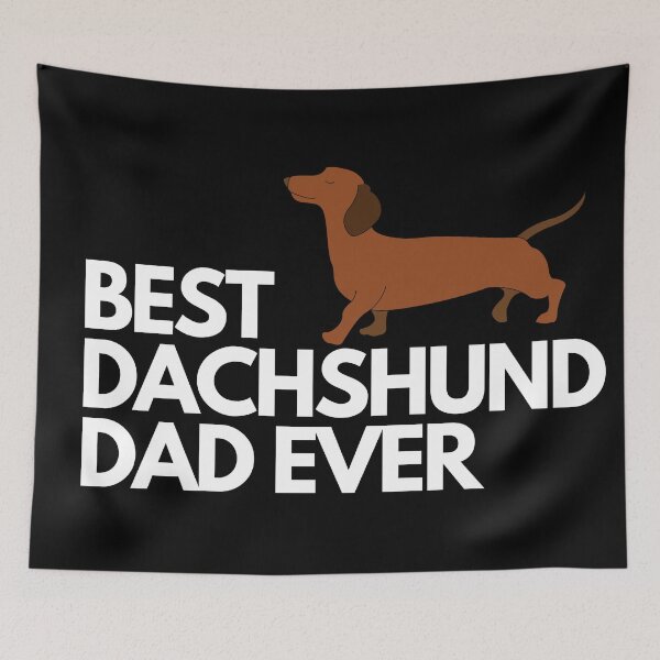 Item preview, Funny dachshund dad meme designed and sold by OneTimeEngineer.
