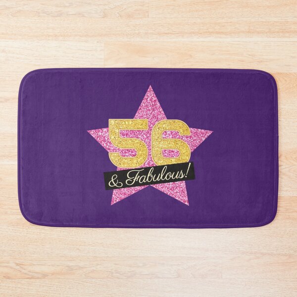 Item preview, 56th Birthday Gifts Women Fabulous - Pink Gold designed and sold by betternotes.