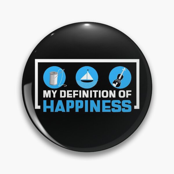 Item preview, My Definition of Happiness - Sewing, Sailing and Music. Makes Life Complete designed and sold by MoonsmileProd.