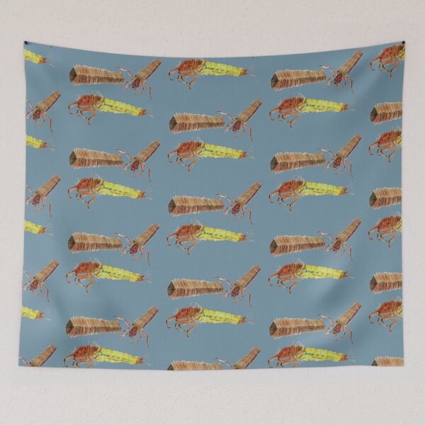 Item preview, Brachycentrus Caddisfly designed and sold by HouseplantsAndScamps.