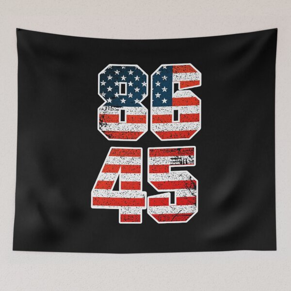 Item preview, 86 45 Anti-Trump Impeachment Design designed and sold by Blackpuzzle.