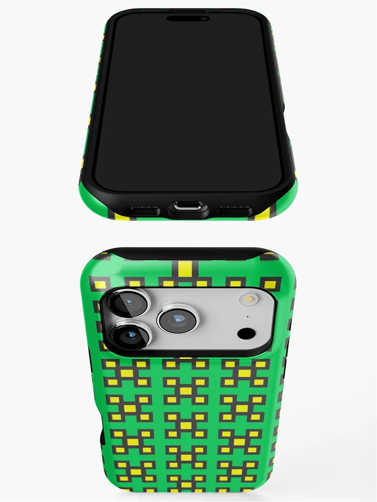 Thumbnail 3 of 4, iPhone Case, Geometric Pattern Design designed and sold by Patternsdesign.