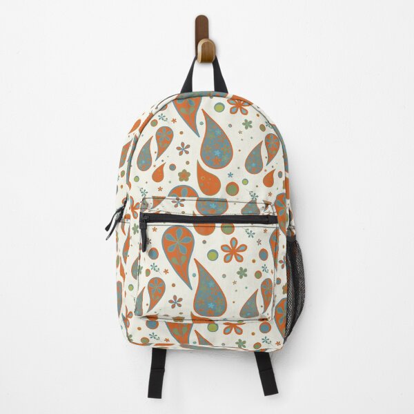 Paisley Flower Power Backpack