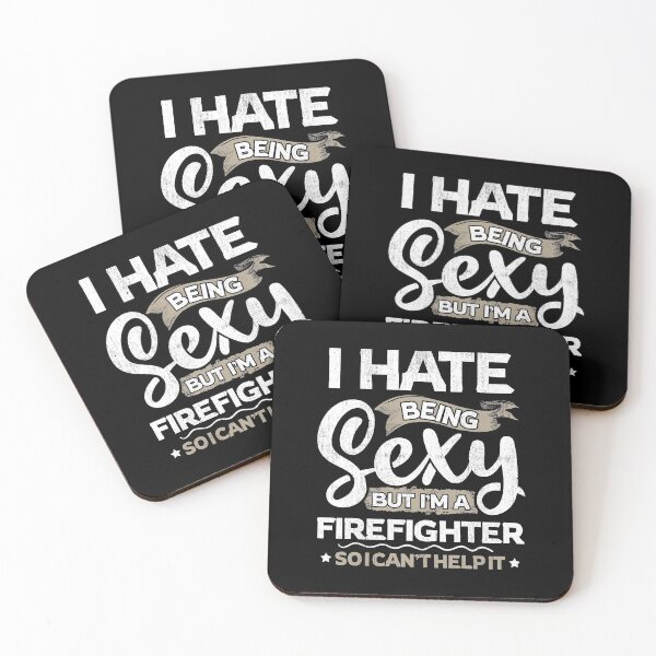 Item preview, Firefighter Funny Firefighter Sexy And I Can't Help It designed and sold by T-Junkie.