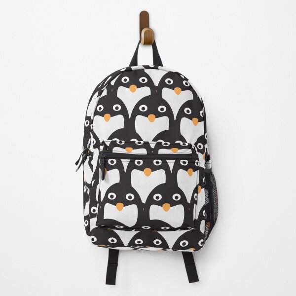 Item preview, Black and White Penguin head pattern designed and sold by sigdesign.