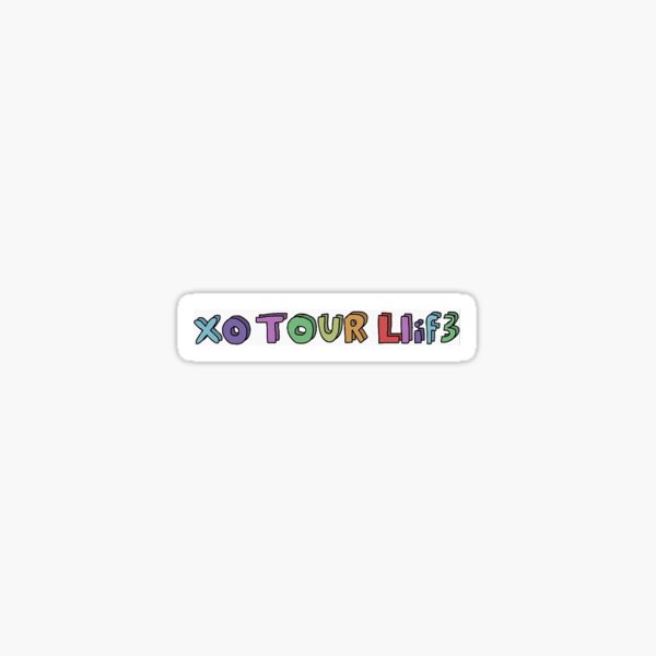 Xo Tour Gifts Merchandise Redbubble - lil uzi vert xo tour life code for roblox how to get free