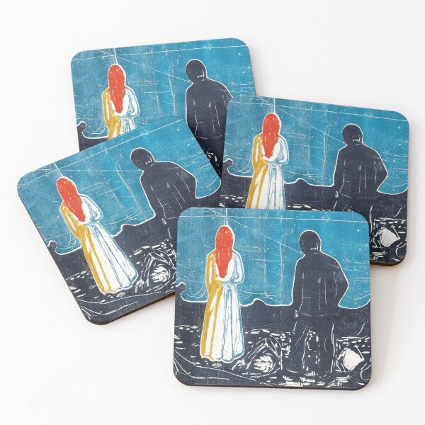 Item preview, HD. Lonely ones, by Edvard Munch  designed and sold by ArmoniMundi.