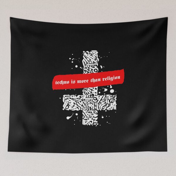 Item preview, Techno Is More Than Religion designed and sold by Express YRSLF.