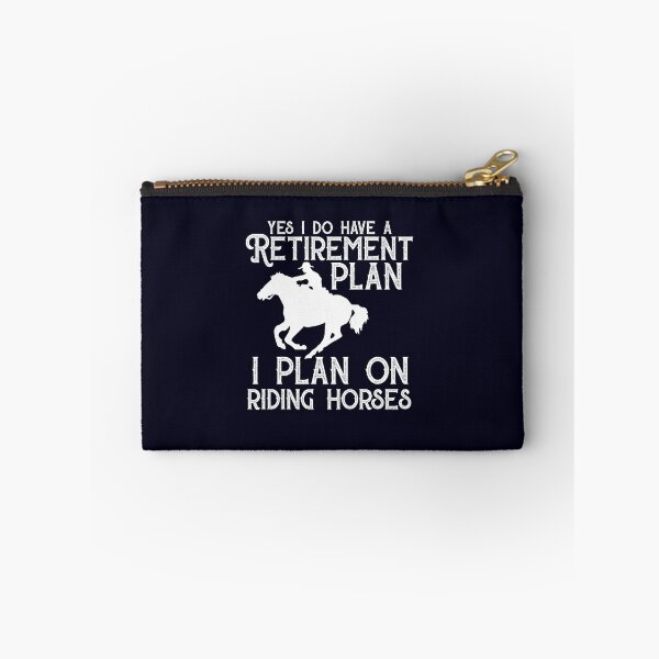 Item preview, Retirement Plan Riding Horses Funny Retire designed and sold by mmos.