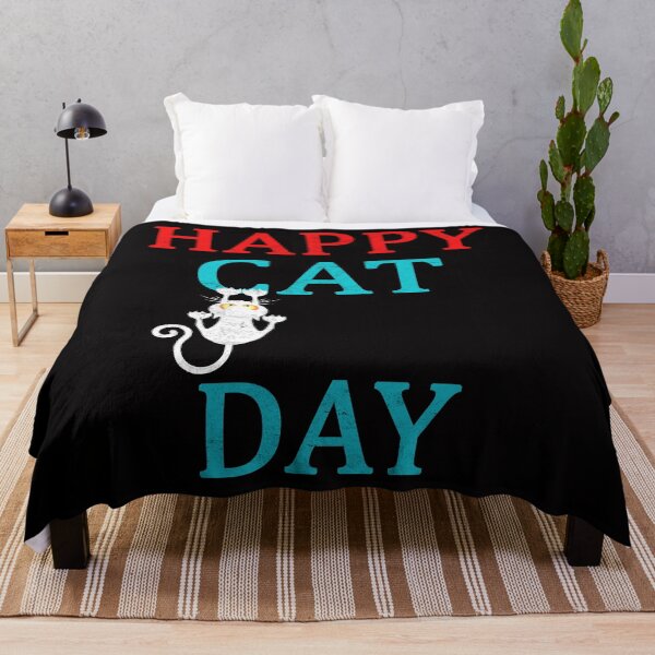 Item preview, HAPPY CAT DAY INTERNATIONAL CAT DAY designed and sold by Andrea Lina.