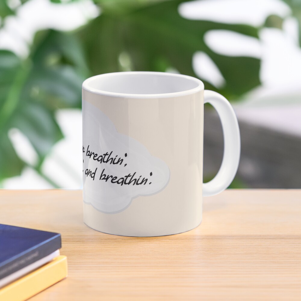 Just Keep Breathin' - Ariana Grande Design Mug