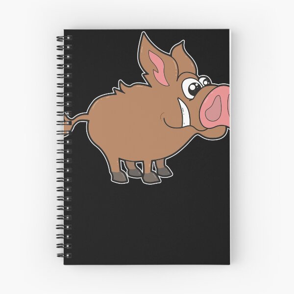 Item preview, Cute wild boar cartoon comic designed and sold by Imutobi.