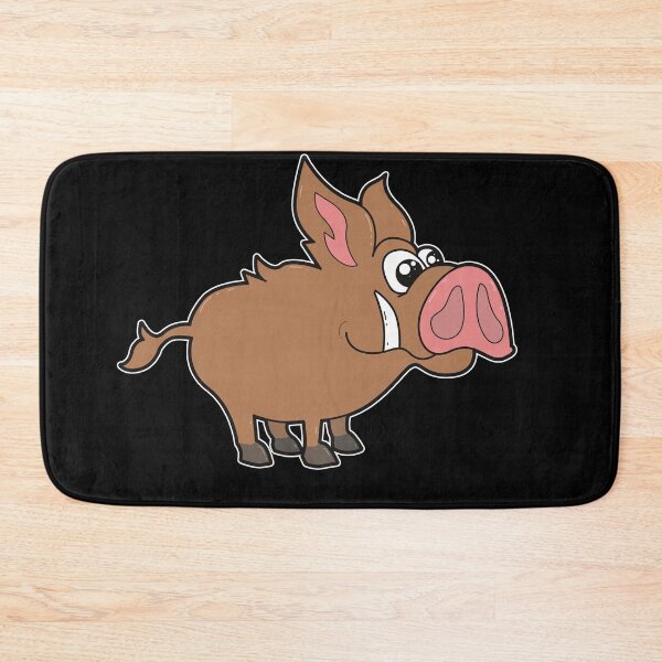 Item preview, Cute wild boar cartoon comic designed and sold by Imutobi.