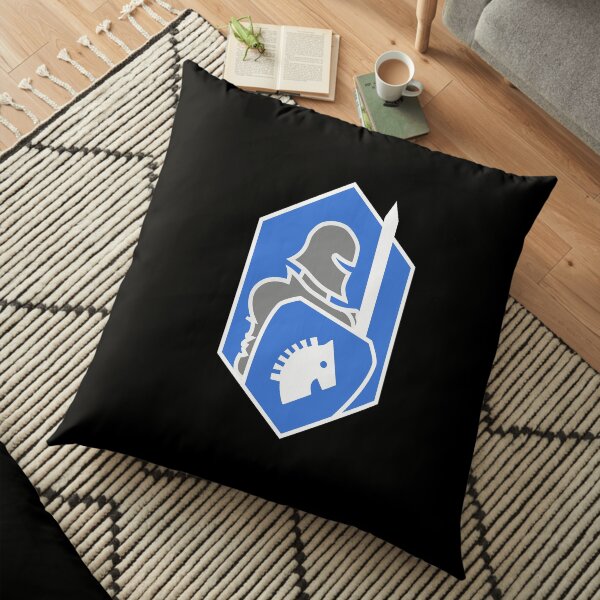 Blue Team Floor Pillow
