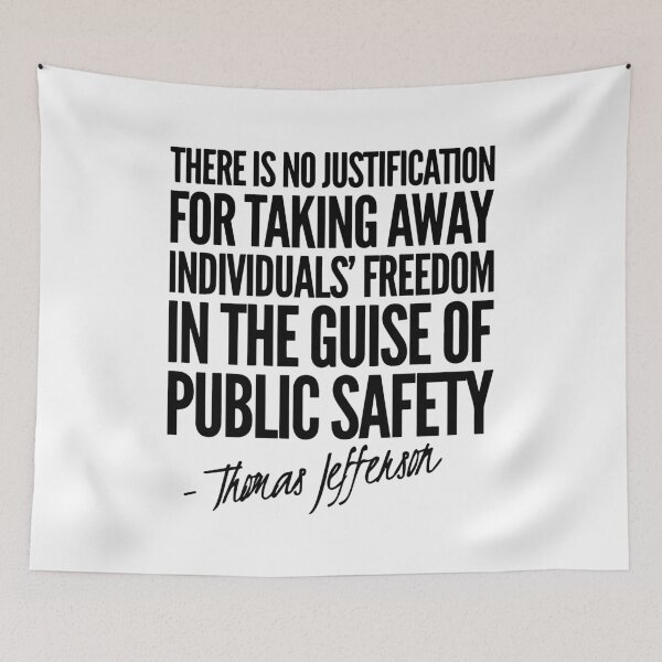 Item preview, Freedom - Thomas Jefferson Quote designed and sold by HalpinDesign.
