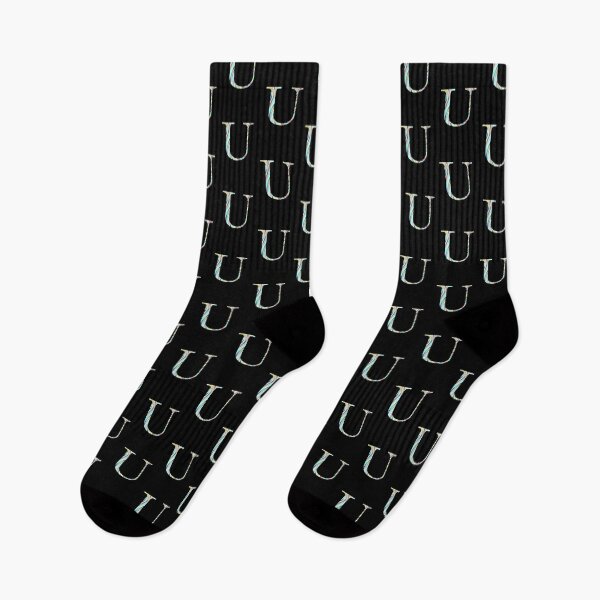 Item preview, ‘U’ Monogram Initials Lettering designed and sold by misterletterman.