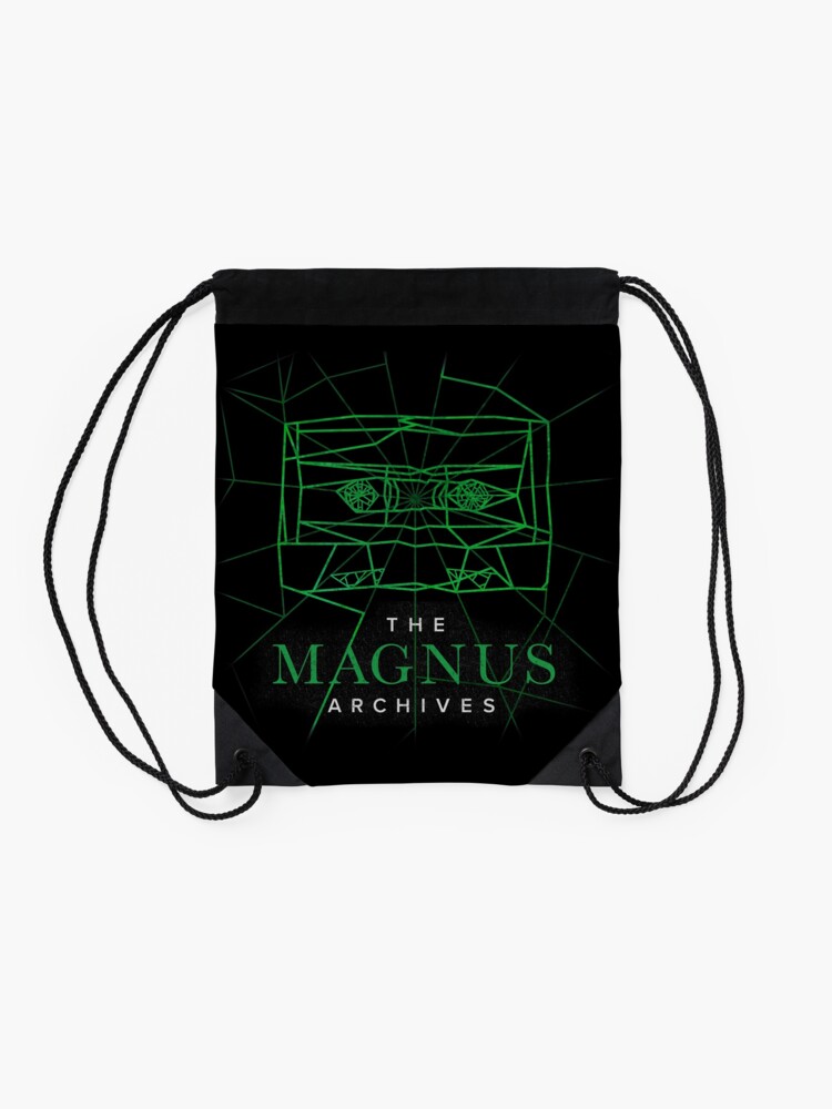 Thumbnail 2 of 3, Drawstring Bag, [Transparent] The Magnus Archives Logo (Season 5)  designed and sold by RustyQuill.