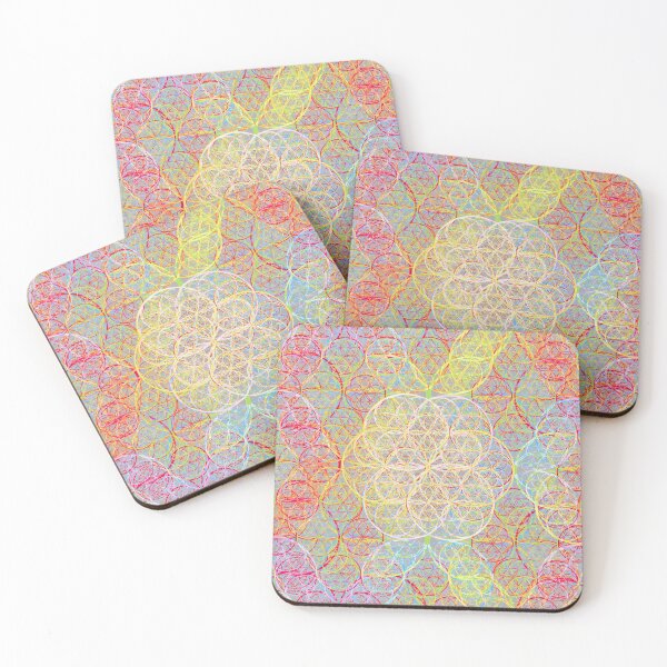 Item preview, Colorful circles (light background) designed and sold by Bob4rt.