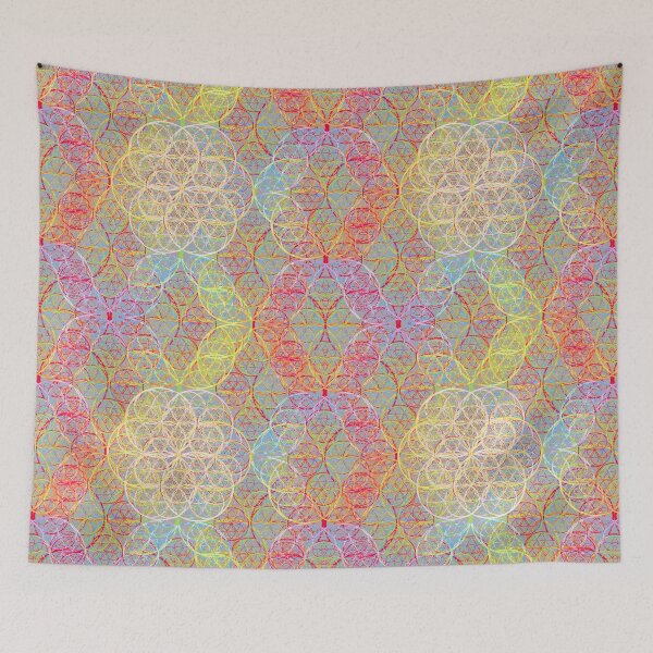 Item preview, Colorful circles (light background) designed and sold by Bob4rt.