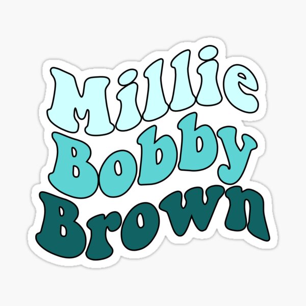 Millie Bobby Brown Sticker