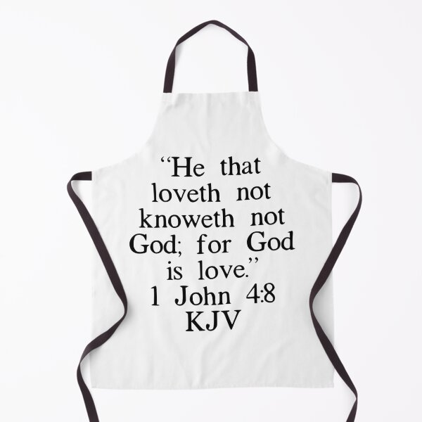 Item preview, 1 John 4:8 KJV designed and sold by IBMClothing.