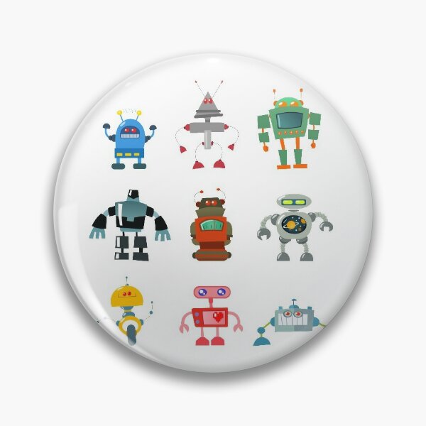 Cute Robot Sticker for Sale by DoodleDazzle