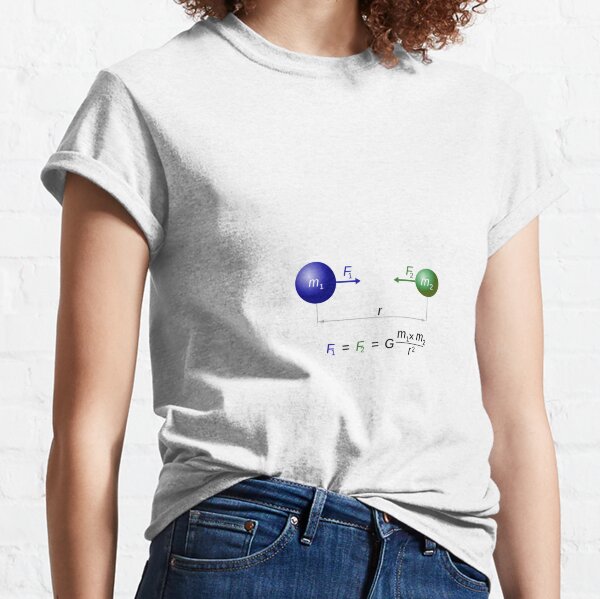 Formula, THE LAW OF GRAVITY Classic T-Shirt