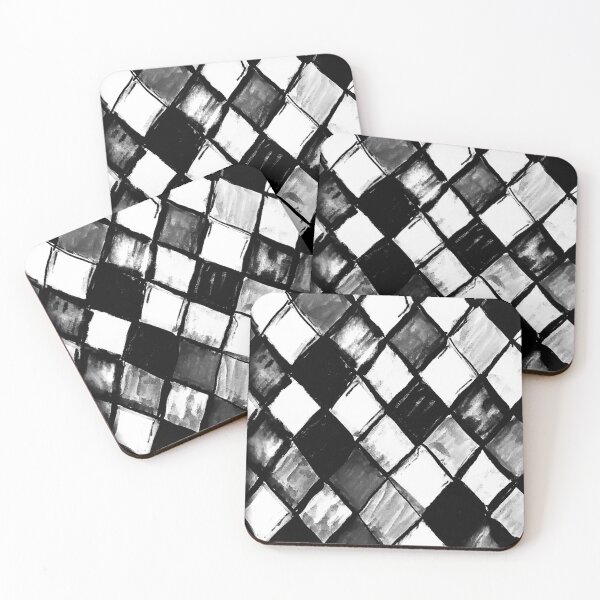 Item preview, Black and White Diamonds  designed and sold by YollieBeeArt.