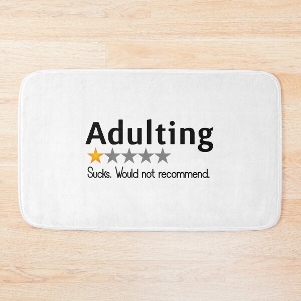 Item preview, Adulting. Sucks. Would not recommend. designed and sold by Finde.